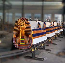 法老滑行龍游樂(lè )設備，Pharaoh roller coaster，鄭州游樂(lè )設備廠(chǎng)家